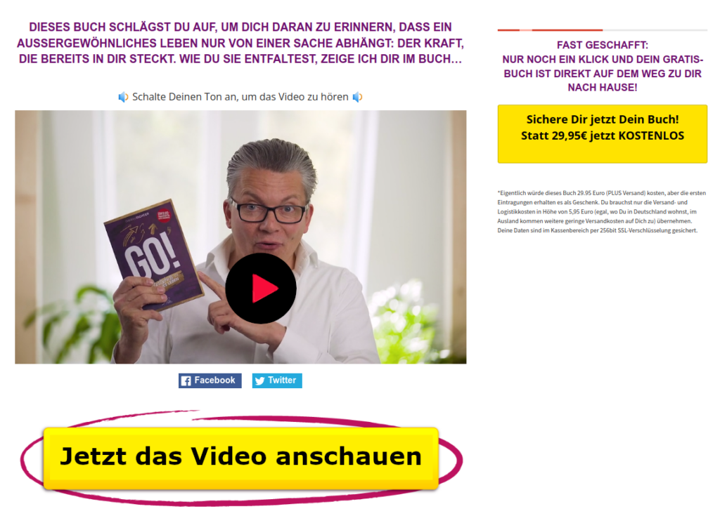 Gratis Buch von Damian Richter .- GO!